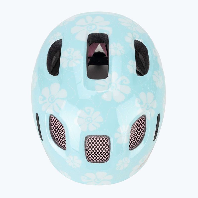 Detská cyklistická prilba Alpina Ximo 2 Jr aqua rose flower gloss 6
