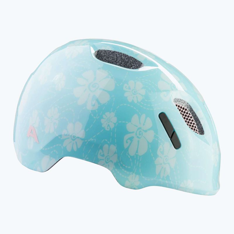 Detská cyklistická prilba Alpina Ximo 2 Jr aqua rose flower gloss 11