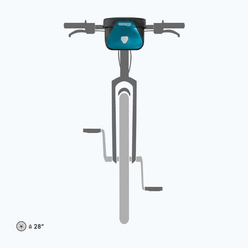 Cyklistická taška na riadidlá ORTLIEB Ultimate 6.5 l petrol/black 5