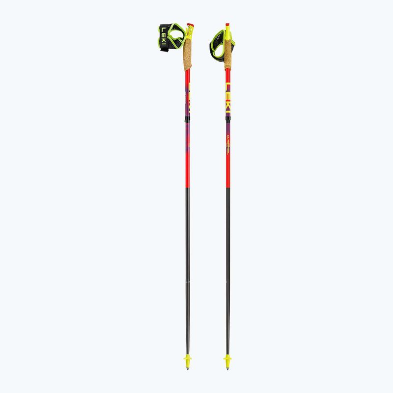 Bežecké palice LEKI Ultatrail FX.One red/purple 8
