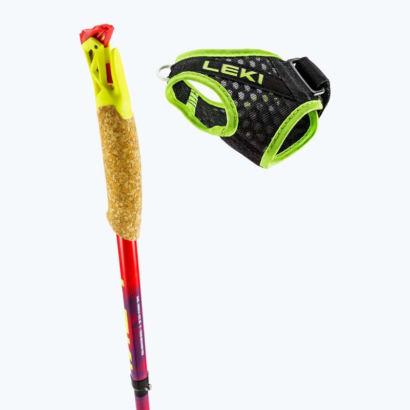 Bežecké palice LEKI Ultatrail FX.One red/purple 11