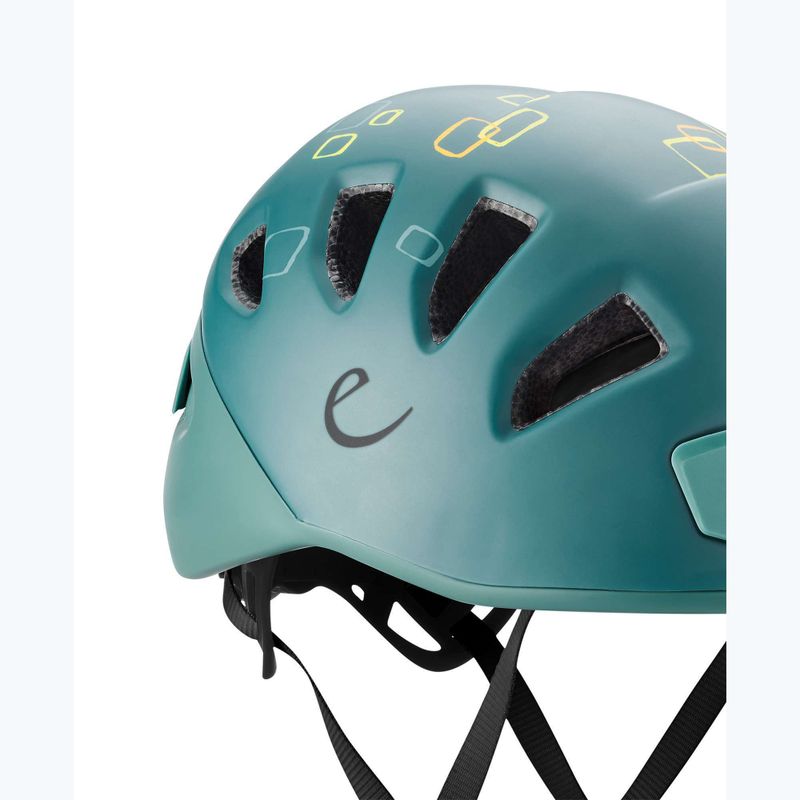 Detská lezecká prilba EDELRID Shield II jade/petrol 3