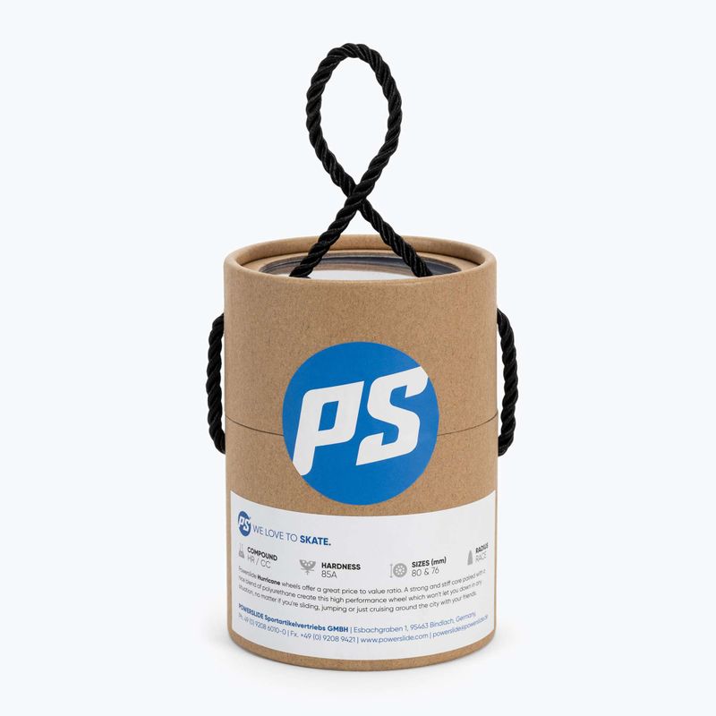 Powerslide HURRICANE 80mm/85A kolieska na kolieskové korčule 4 ks červené 905194 2