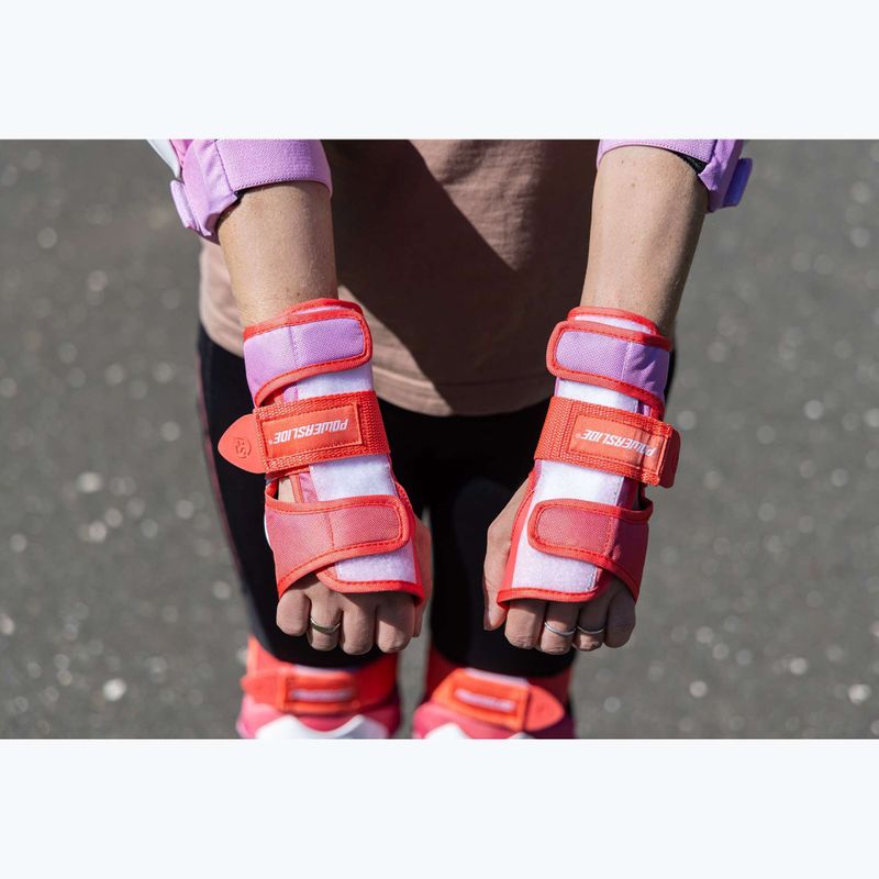 Sada chráničov Powerslide Standard Set red/pink 3