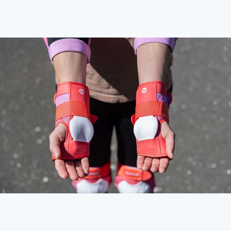 Sada chráničov Powerslide Standard Set red/pink 4