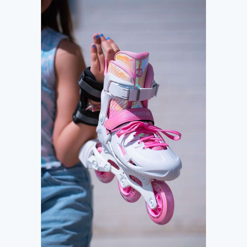 Detské kolieskové korčule Powerslide Universe II Jr pink 7