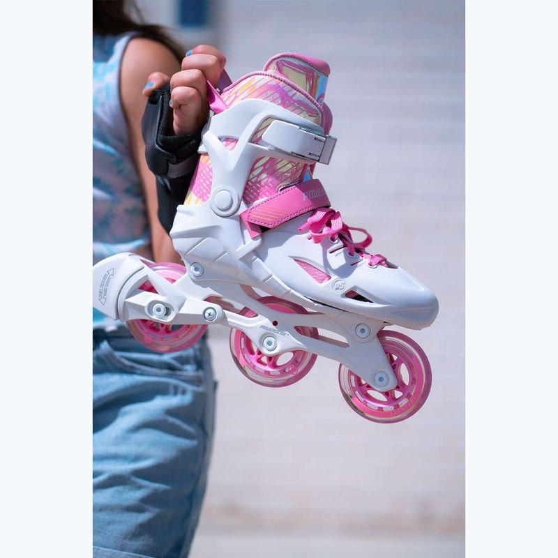 Detské kolieskové korčule Powerslide Universe II Jr pink 8