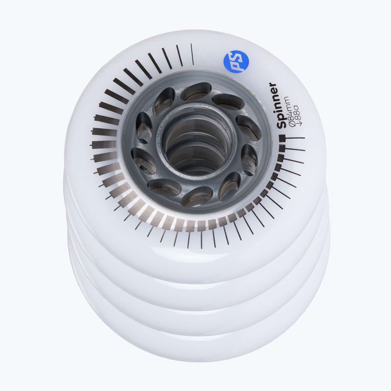 Kolieska na kolieskové korčule Powerslide Spinner 84 mm/88A 4 pcs. white 3