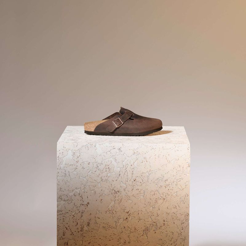 Nazúvaky BIRKENSTOCK Boston LEOI Narrow habana 8