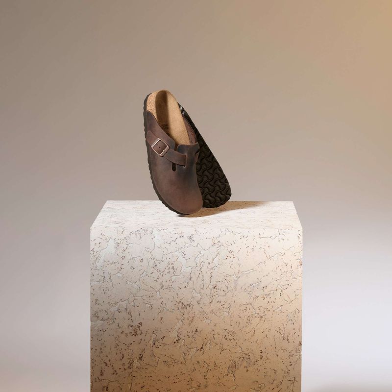 Nazúvaky BIRKENSTOCK Boston LEOI Narrow habana 9