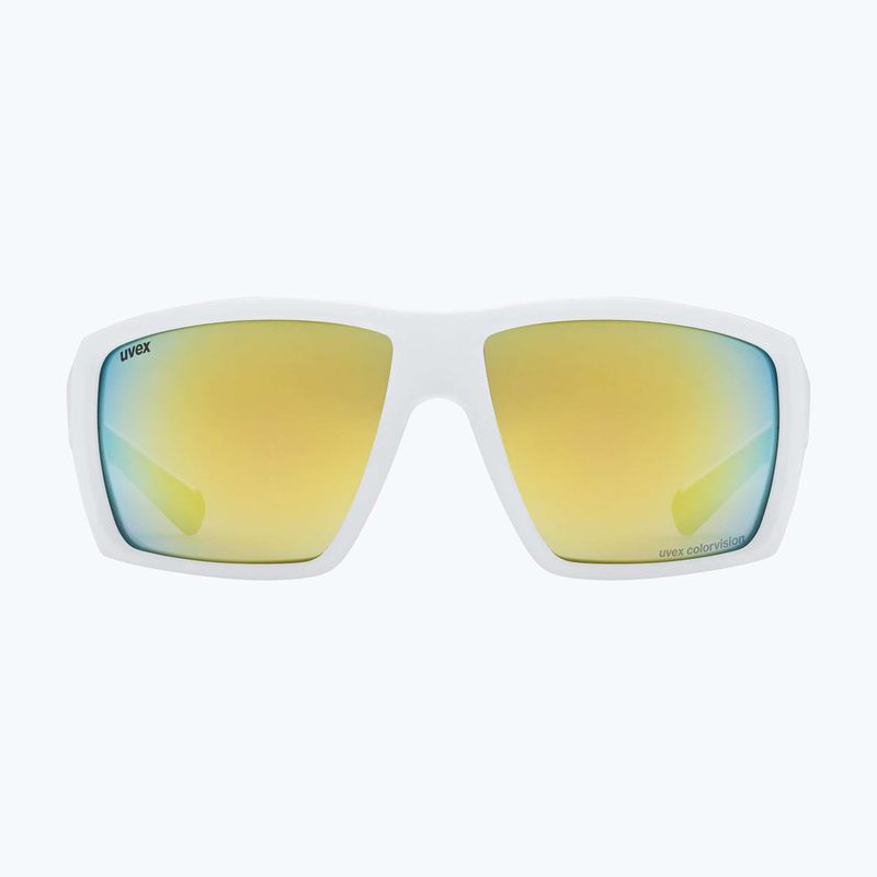 Slnečné okuliare UVEX Mtn Venture CV white matte/mirror gold 2
