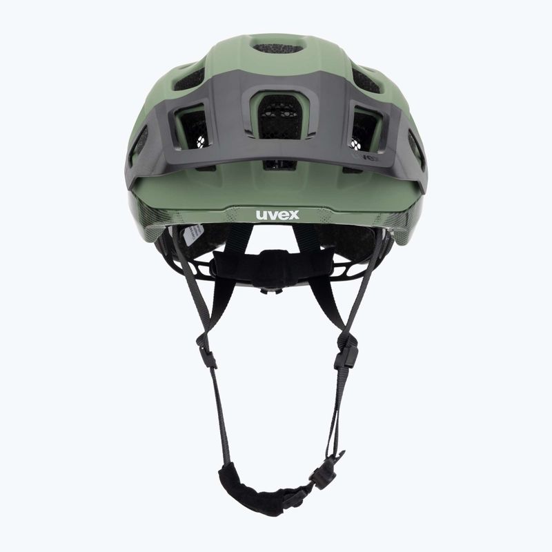Cyklistická prilba UVEX React MIPS moss green/black matt 2