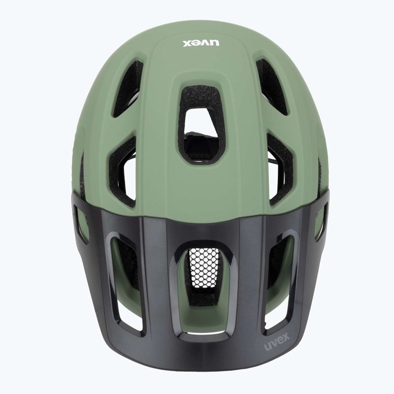 Cyklistická prilba UVEX React MIPS moss green/black matt 6