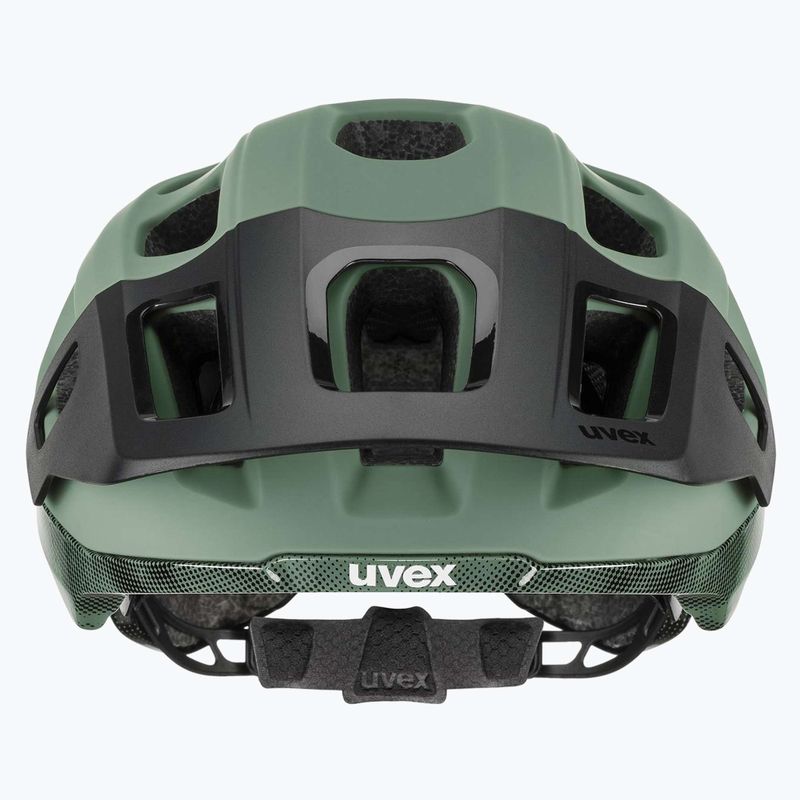 Cyklistická prilba UVEX React MIPS moss green/black matt 9
