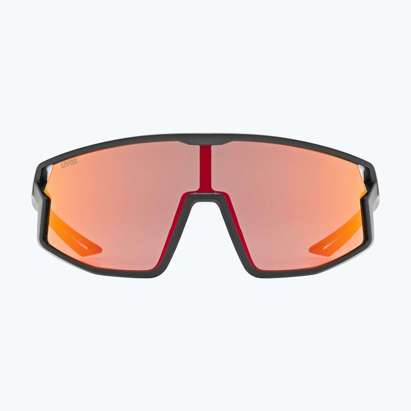 Detské slnečné okuliare UVEX Skyryse Jr black matt/mirror red 2