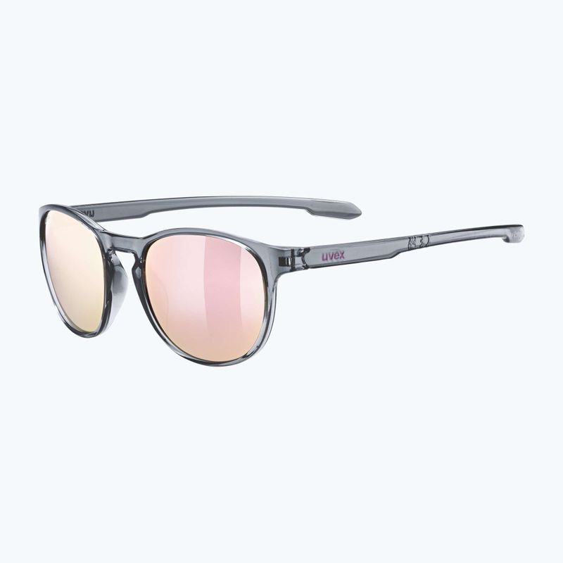 Slnečné okuliare UVEX LGL 53 smoke/mirror pink 5