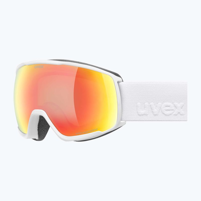Lyžiarske okuliare UVEX Victorious S FM white matt/mirror orange 5