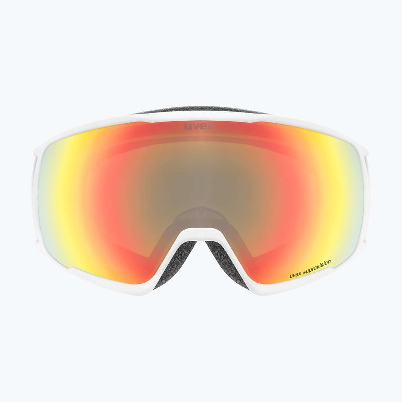 Lyžiarske okuliare UVEX Victorious S FM white matt/mirror orange 6