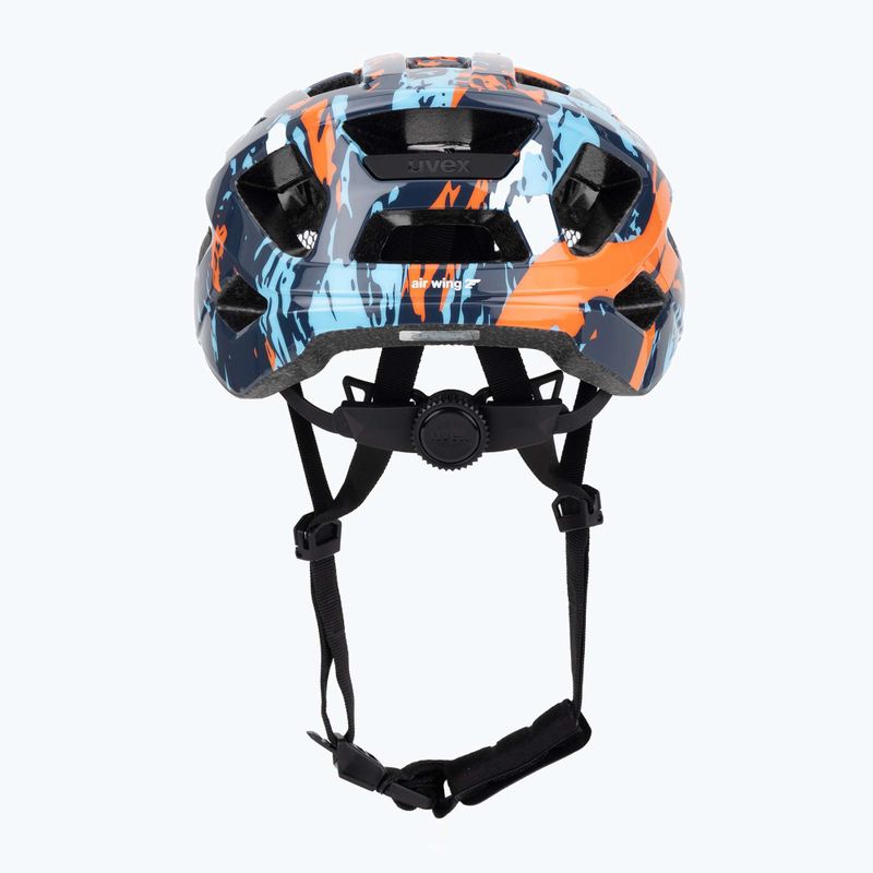 Detská cyklistická prilba UVEX Air Wing 2 papaya/bubble blue 4