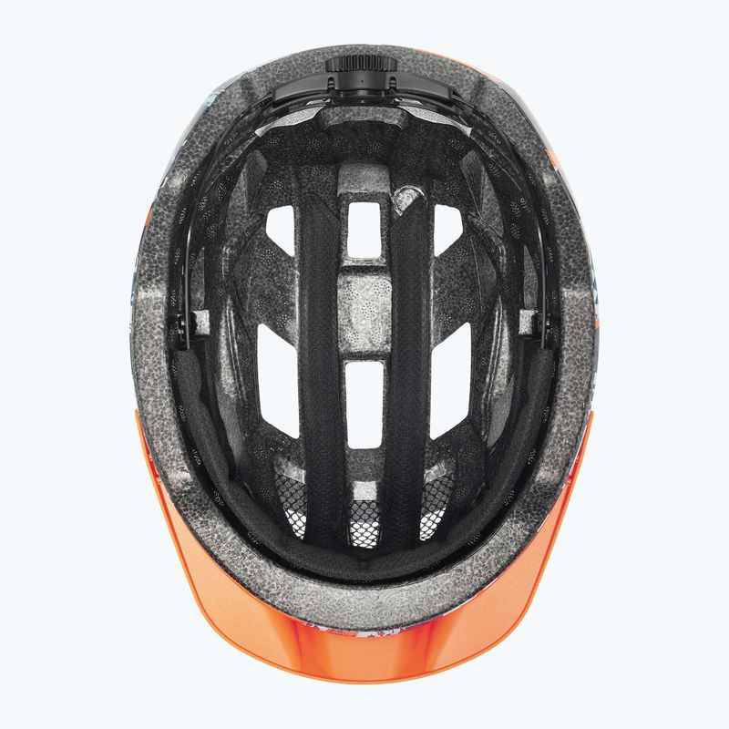 Detská cyklistická prilba UVEX Air Wing 2 papaya/bubble blue 12