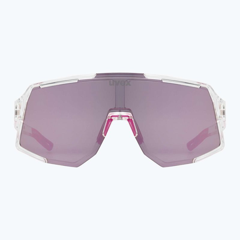Slnečné okuliare UVEX Sequenze clear/mirror pink 3