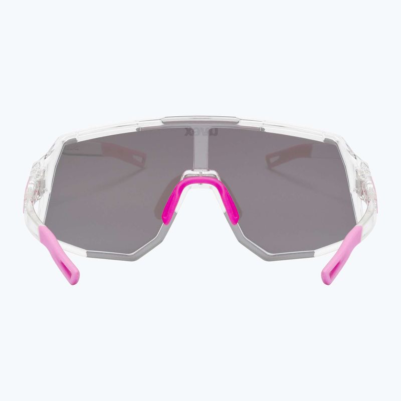 Slnečné okuliare UVEX Sequenze clear/mirror pink 4