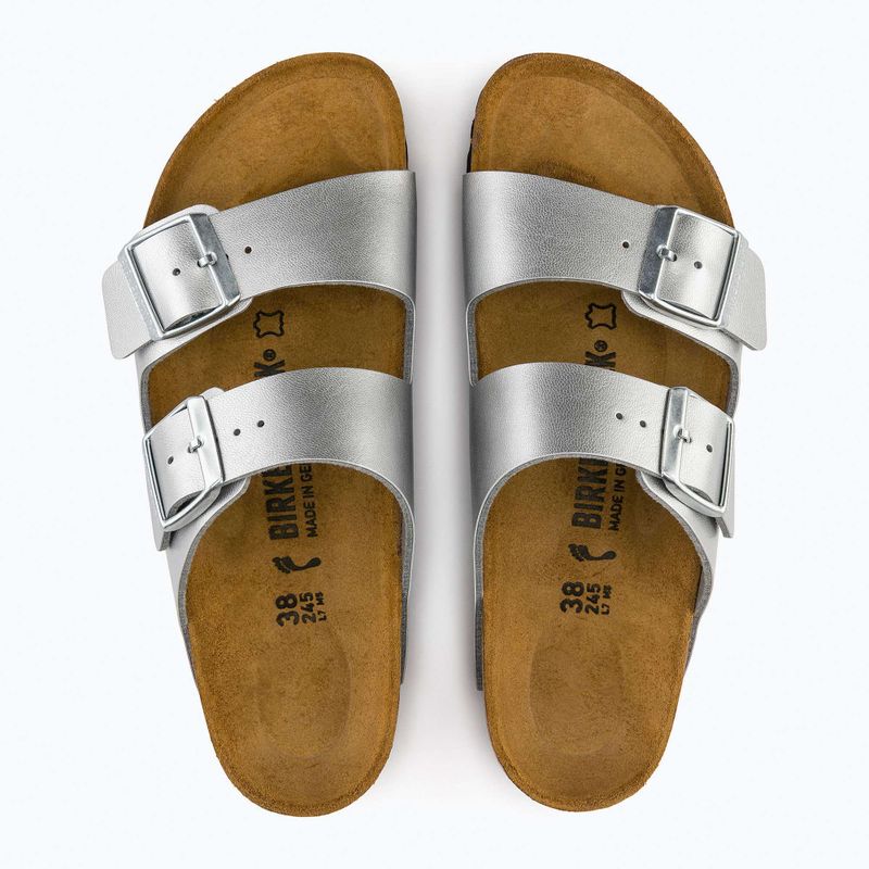 BIRKENSTOCK dámska obuv Arizona BF Narrow silver 8