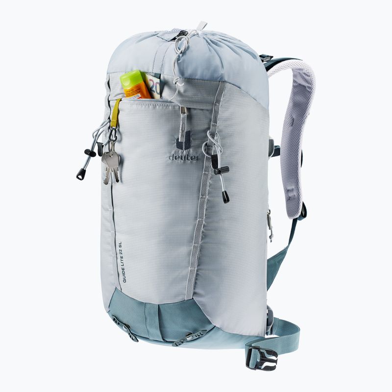 Deuter Guide Lite 22 l lezecký batoh sivý 336002143370 6