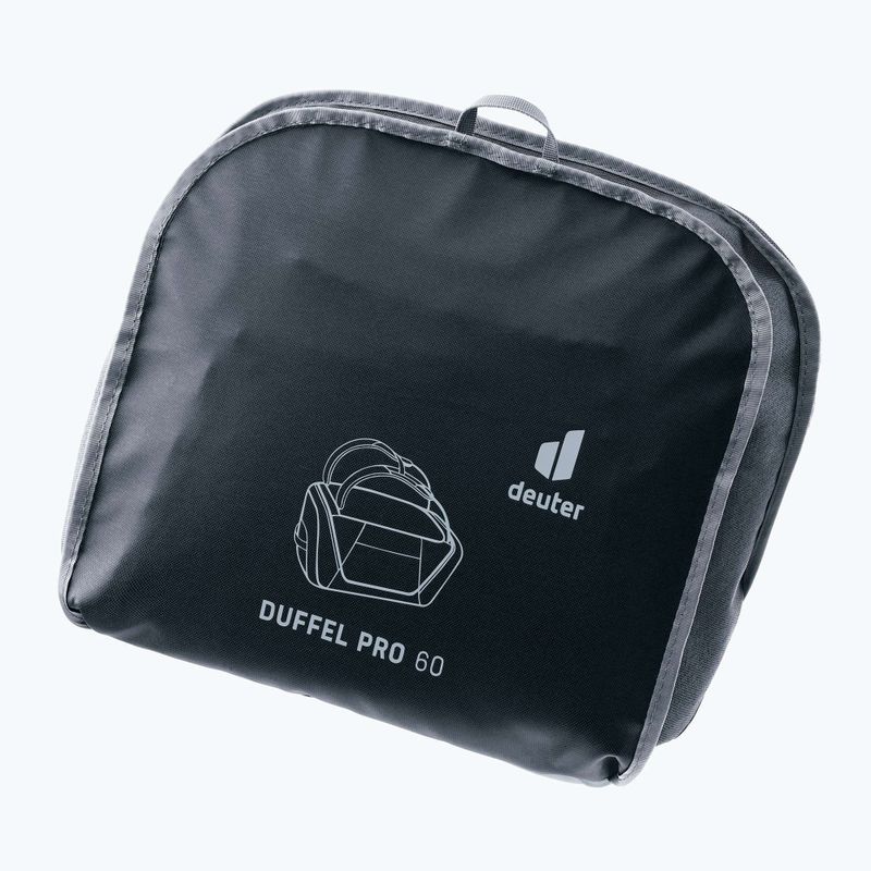 Cestovná taška Deuter Duffel Pro 60 l čierna 10