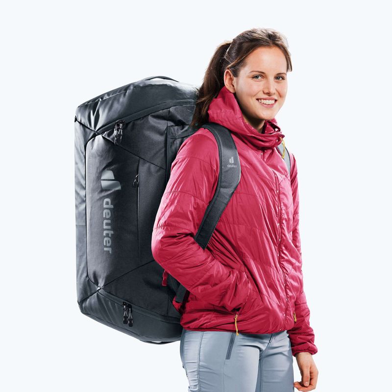 Cestovná taška Deuter Duffel Pro 60 l čierna 12