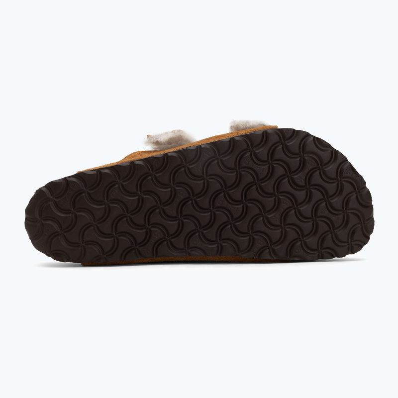 Šľapky BIRKENSTOCK Arizona Shearling SL Regular mink 4
