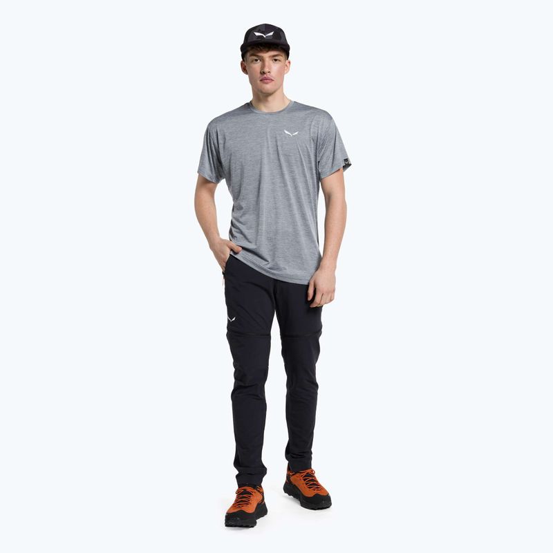 Salewa pánske trekingové tričko Puez Melange Dry grey 00-0000026537 2