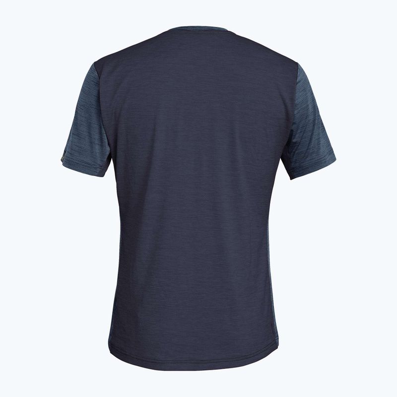 Pánske trekingové tričko Salewa Puez Hybrid 2 Dry premium navy melange 00-0000027397 2