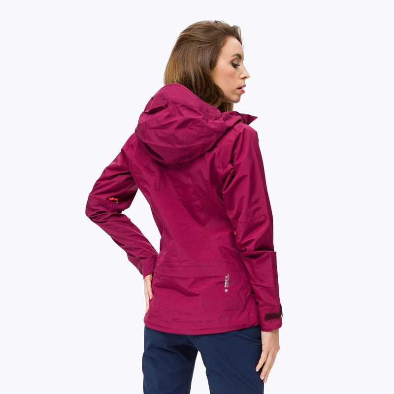 Salewa dámska bunda do dažďa Sella Responsive bordová 00-0000027879 3
