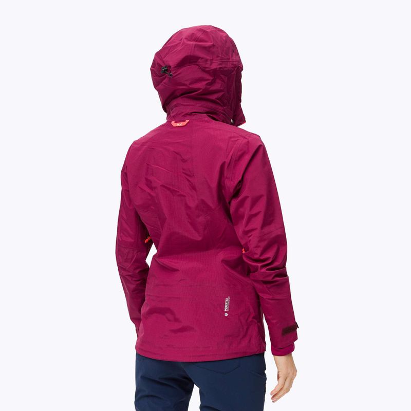Salewa dámska bunda do dažďa Sella Responsive bordová 00-0000027879 4