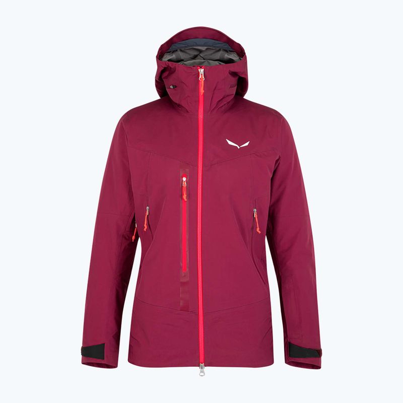 Salewa dámska bunda do dažďa Sella Responsive bordová 00-0000027879 7