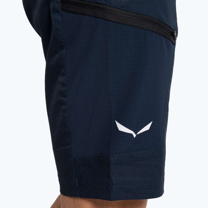 Salewa Lavaredo Hemp pánske turistické šortky navy blue 00-0000028033 4