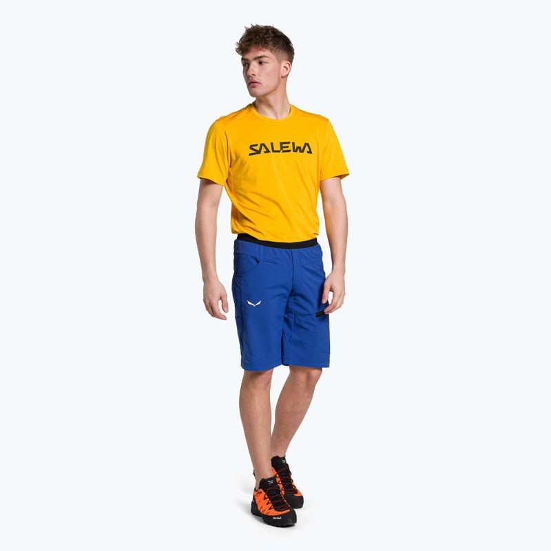 Pánske turistické šortky Salewa Agner Light modré 00-0000027380 2