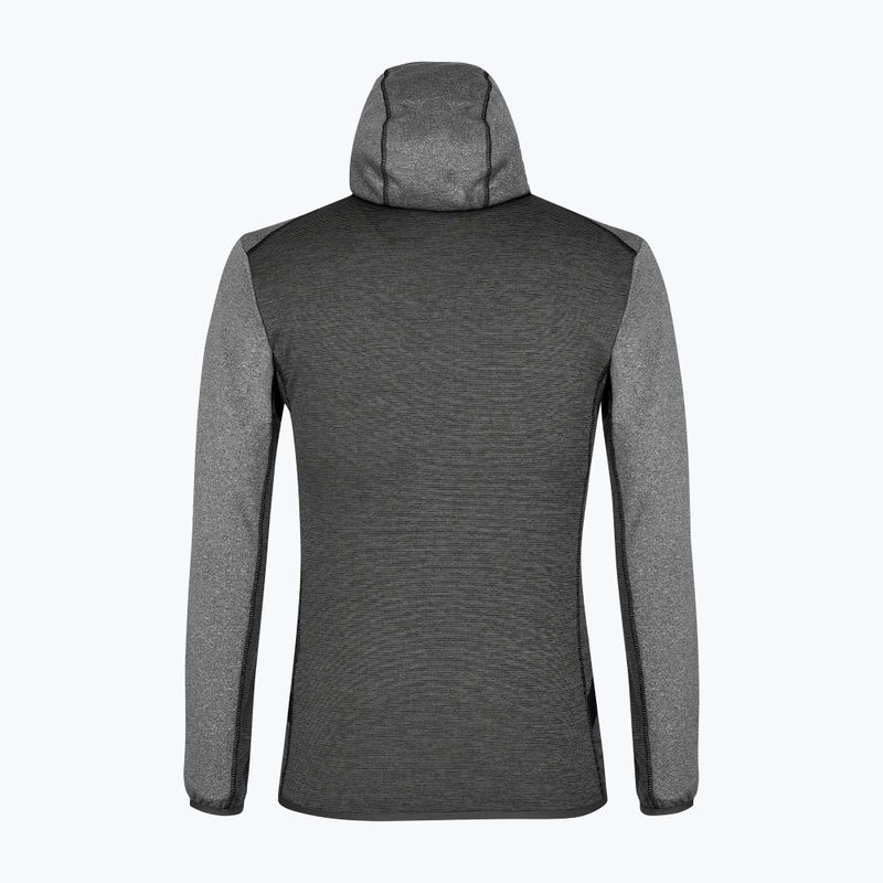 Salewa pánska fleecová mikina Puez Melange PL FZ Hoody šedá 00-0000027386 5