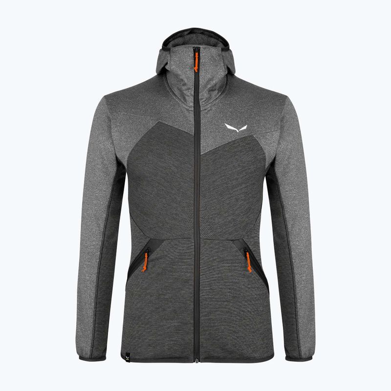 Salewa pánska fleecová mikina Puez Melange PL FZ Hoody šedá 00-0000027386 6