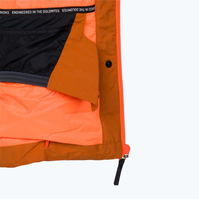 Salewa detská lyžiarska bunda Sella Ptx/Twr oranžová 00-0000028490 9