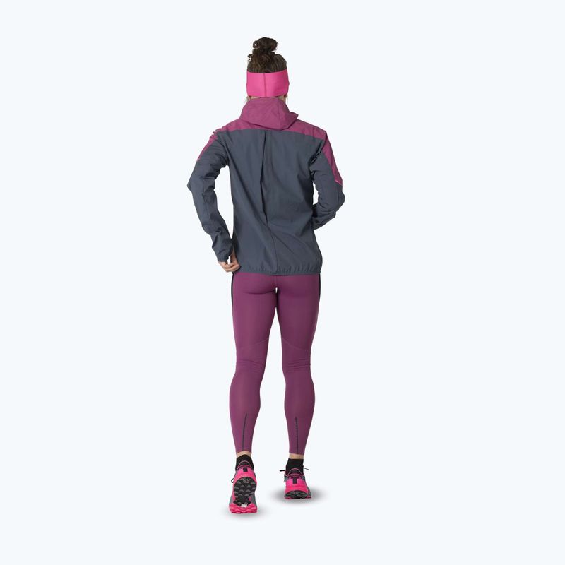 Dámska bežecká bunda DYNAFIT Alpine Wind magenta 3