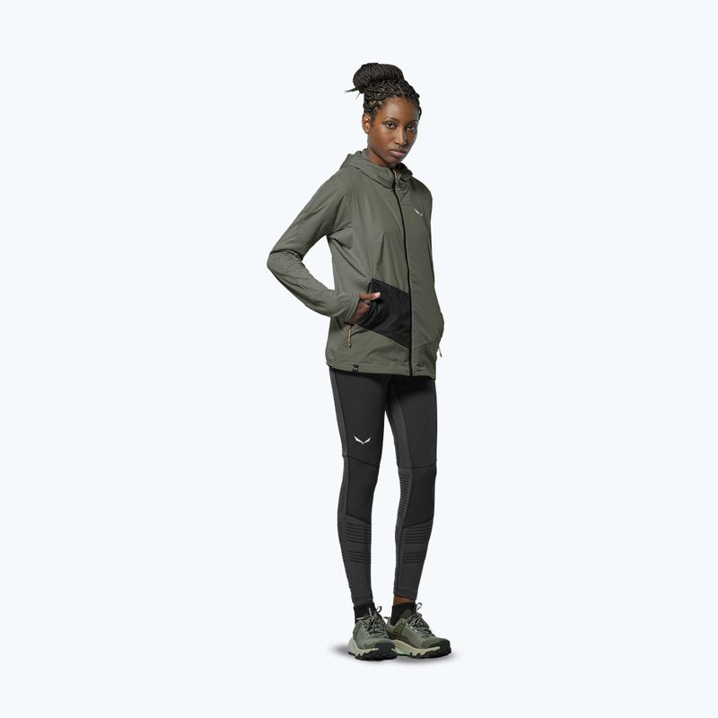 Dámska vetrovka Salewa Pedroc Polarlite Wind Hood faded green 2