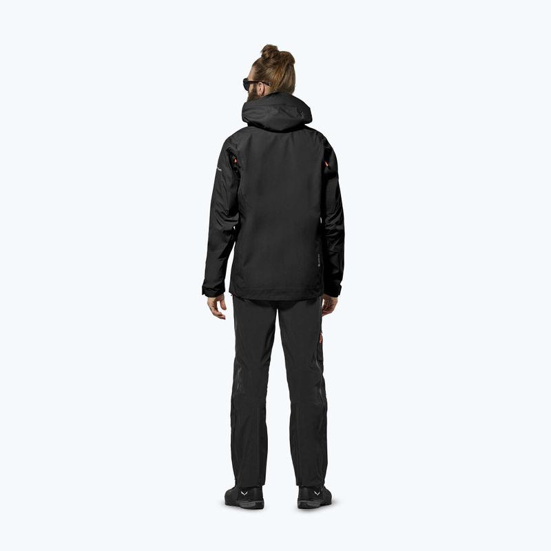 Pánska bunda do dažďa Salewa Ortles GTX 3L EPE black out 3
