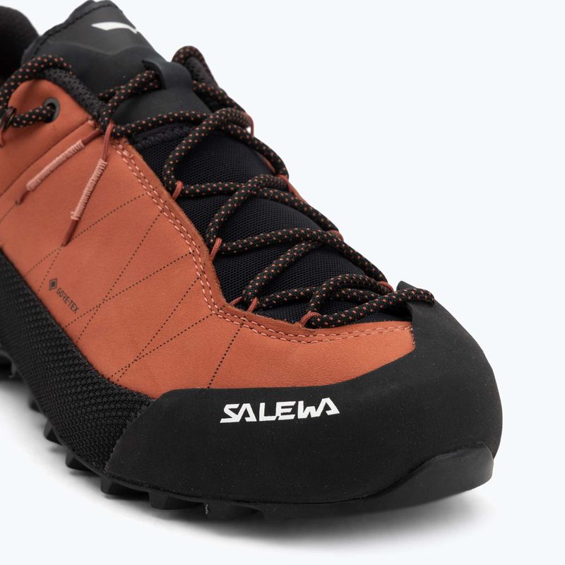 Dámske nástupové topánky Salewa Wildfire Leather 2 GTX etruscan red/black 7