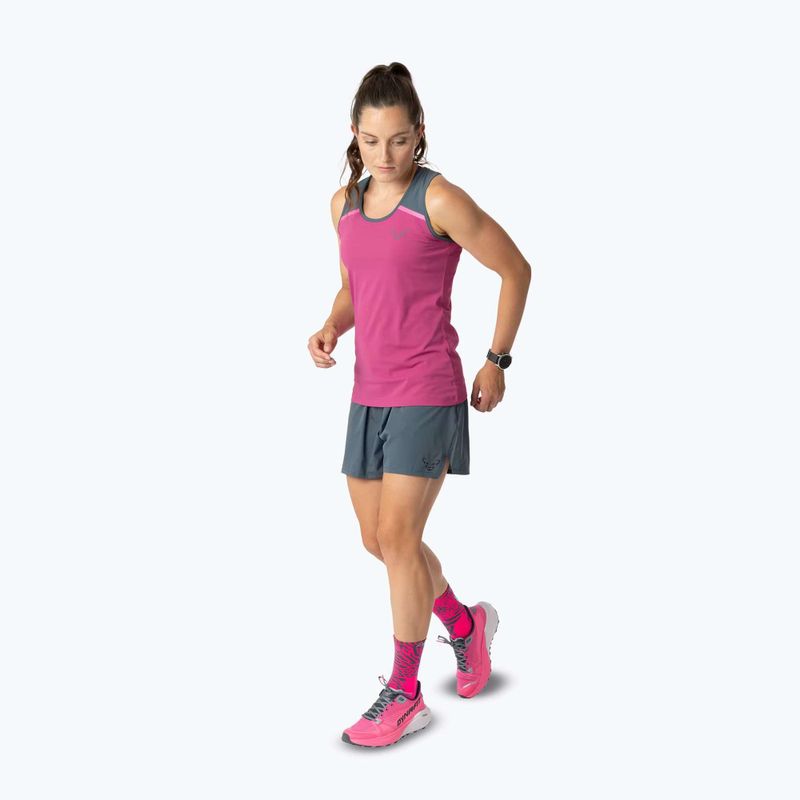 Dámske bežecké tričko DYNAFIT Alpine Pro Tank magenta 2