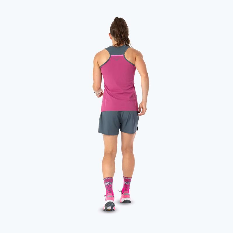 Dámske bežecké tričko DYNAFIT Alpine Pro Tank magenta 3