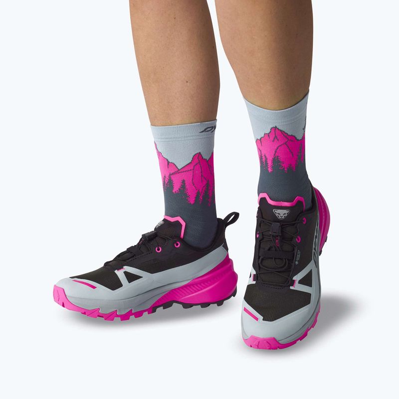 Ponožky DYNAFIT Traverse Crew cinder pink glo/6070 10
