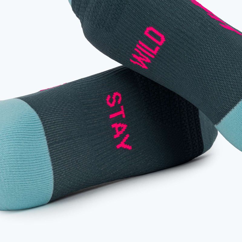 Ponožky DYNAFIT Traverse Crew cinder pink glo/6070 6