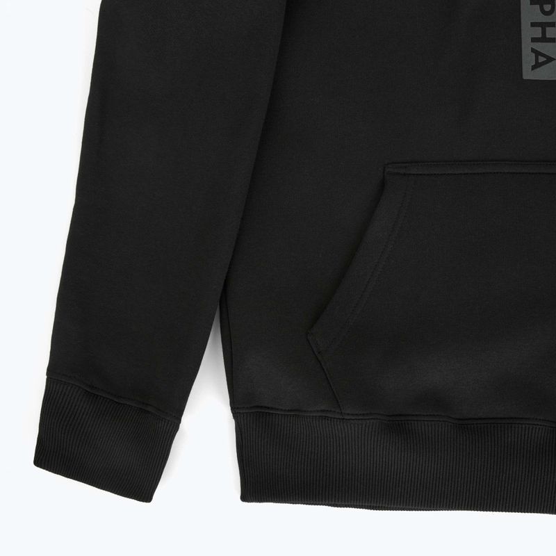 Pánska mikina Alpha Industries Puff Print Hoodie black 9